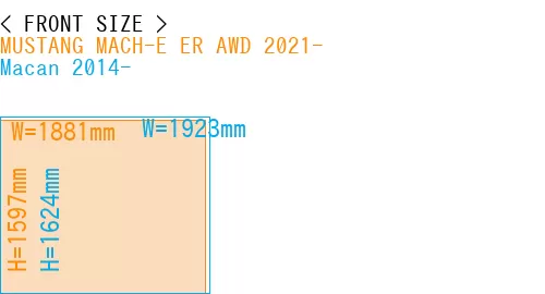 #MUSTANG MACH-E ER AWD 2021- + Macan 2014-